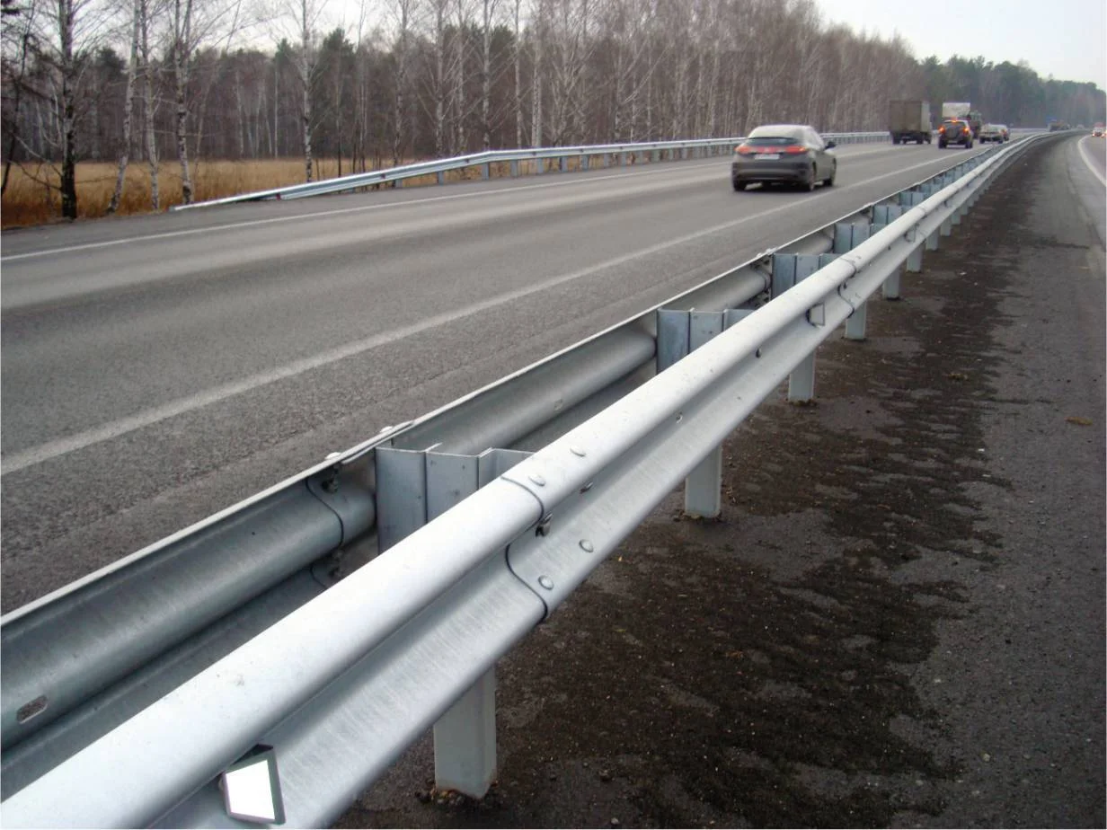 Guardrail built for the highway