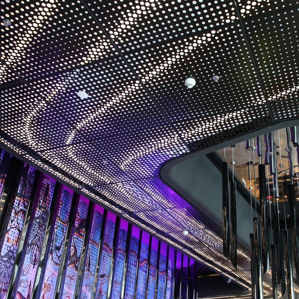 Custom Perforated Facade Cladding Screen